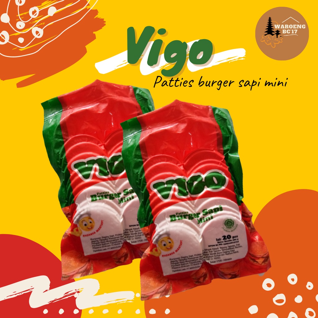 

VIGO MINI BURGER 20PC