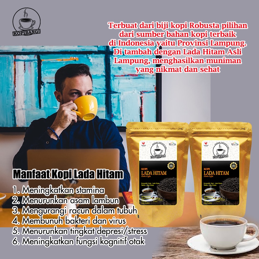 

KOPI LADA HITAM / BLACK PEPPERS COFFEE