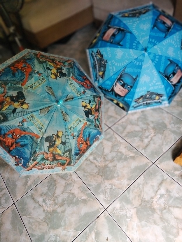 Part 2 Payung Anak  Karakter Cantik + Peluit Bagus Murah