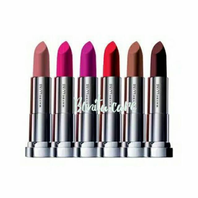 LIPSTIK TREN / MAYBELLINE COLOR SENSATIONAL POWDER MATTE / MAYBELLINE LIPSTICK
