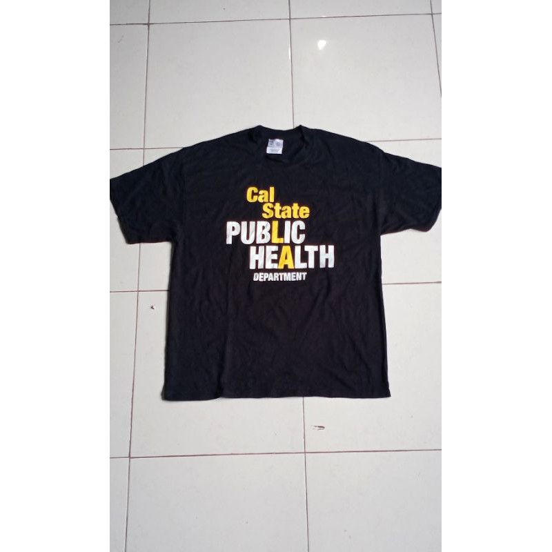 kaos Port and Company Public Health Bahan 50:50