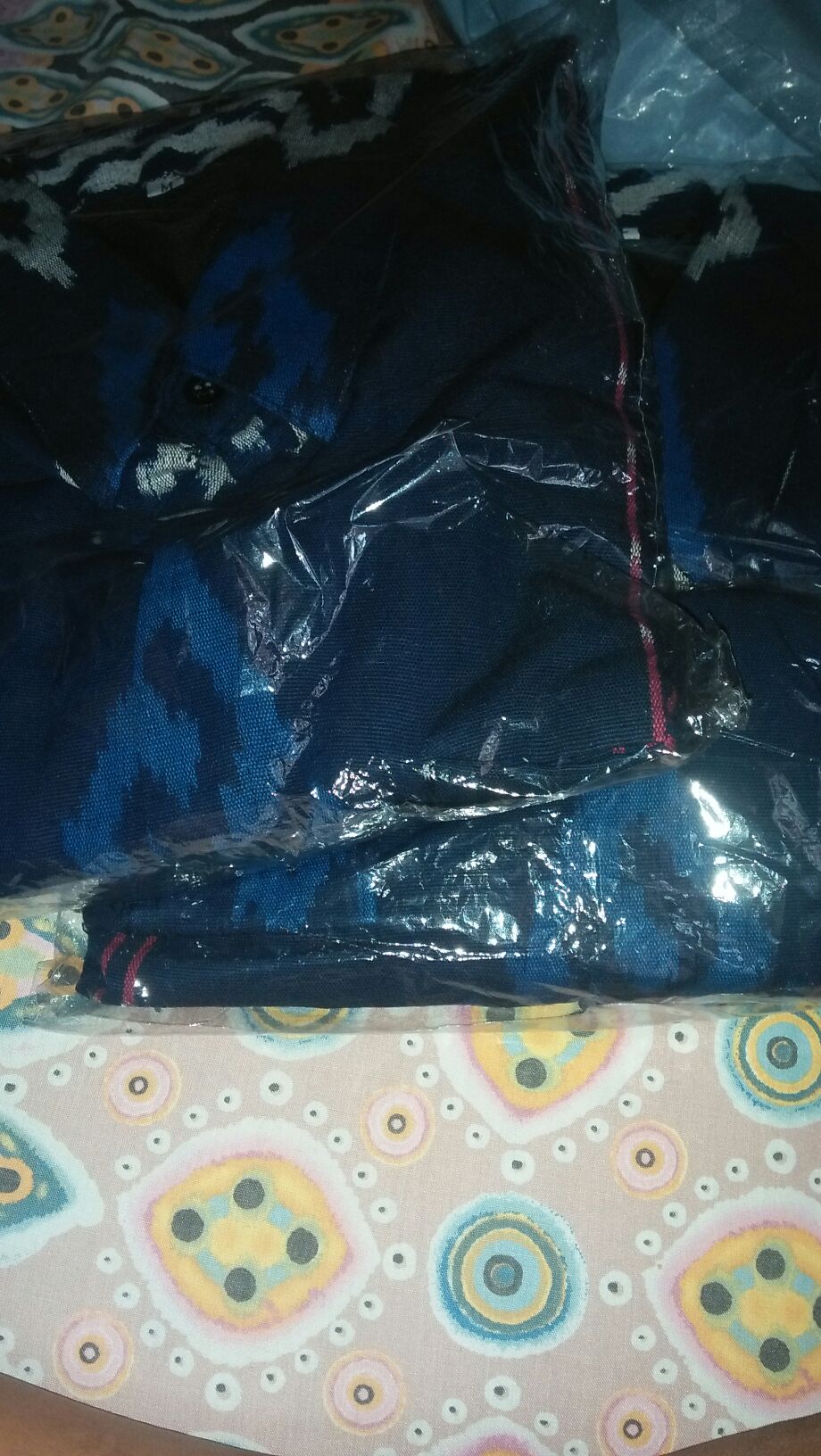 Batik Raharja Bahan Tenun Kemeja Batik Pria Lengan Panjang By Batik Florist