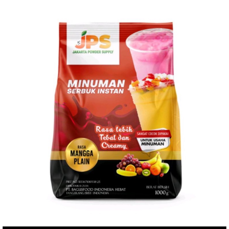 

BUBUK MINUMAN RASA MANGGA PREMIUM