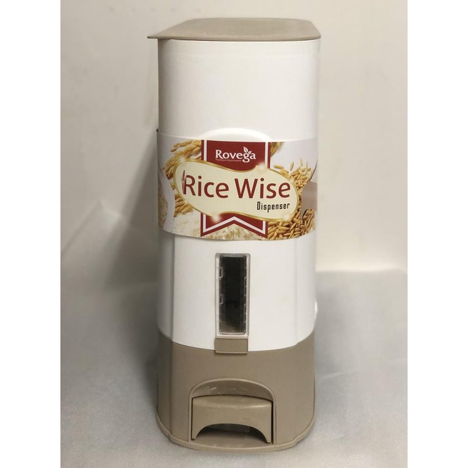 Rovega Dispenser Beras 10 kg/rice box/ Tempat beras