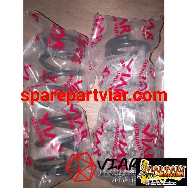 Per Spiral Belakang Viar Karya Roda tiga Sepasang