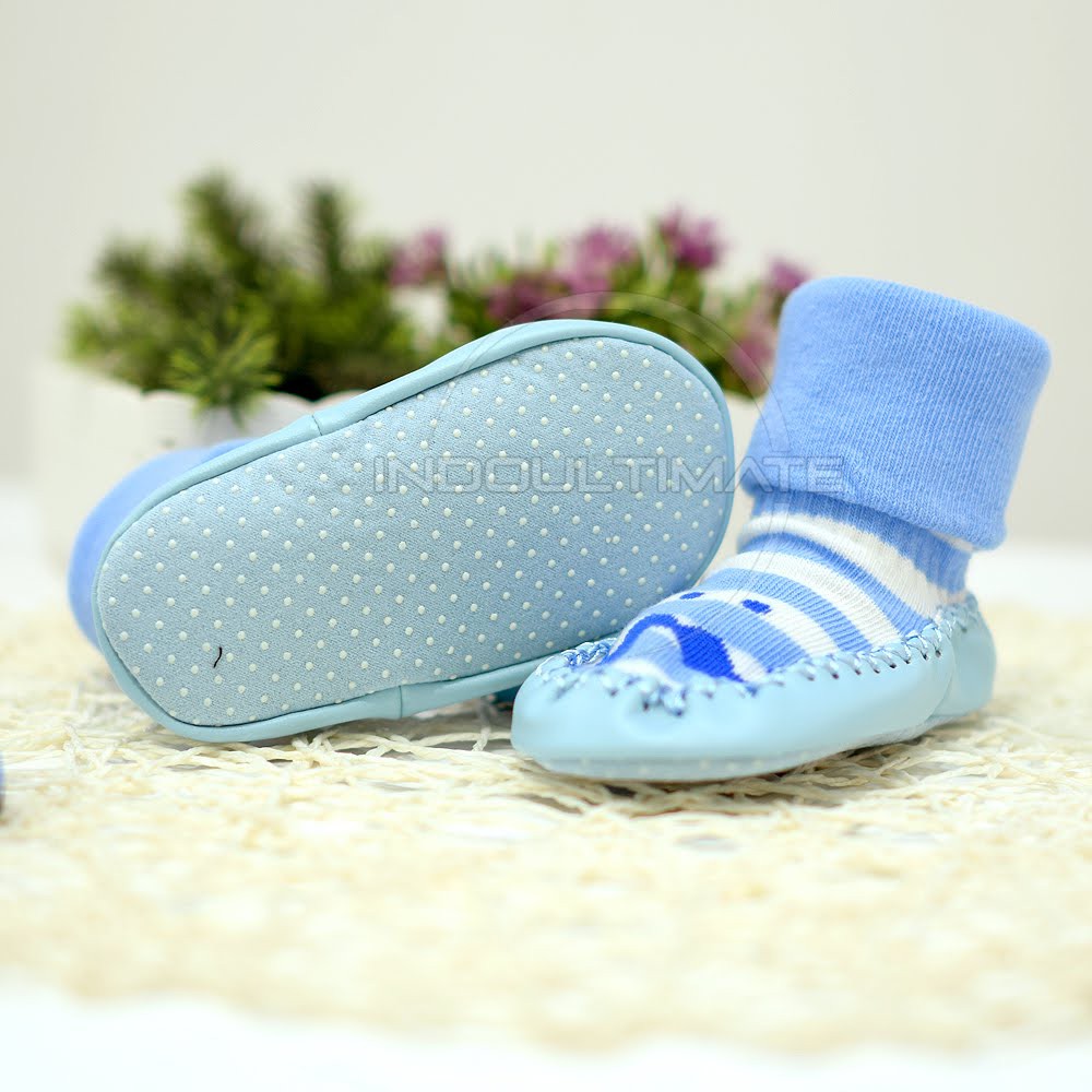 Sepatu Bayi Balita Anti Slip Kaos Kaki Bayi Sepatu Prewalker Alas Kaki Bayi Balita murah SY-61