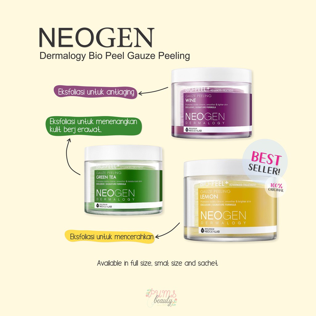 [BPOM] Neogen Dermatology Bio Peel Gauze Peeling 1 SACHET