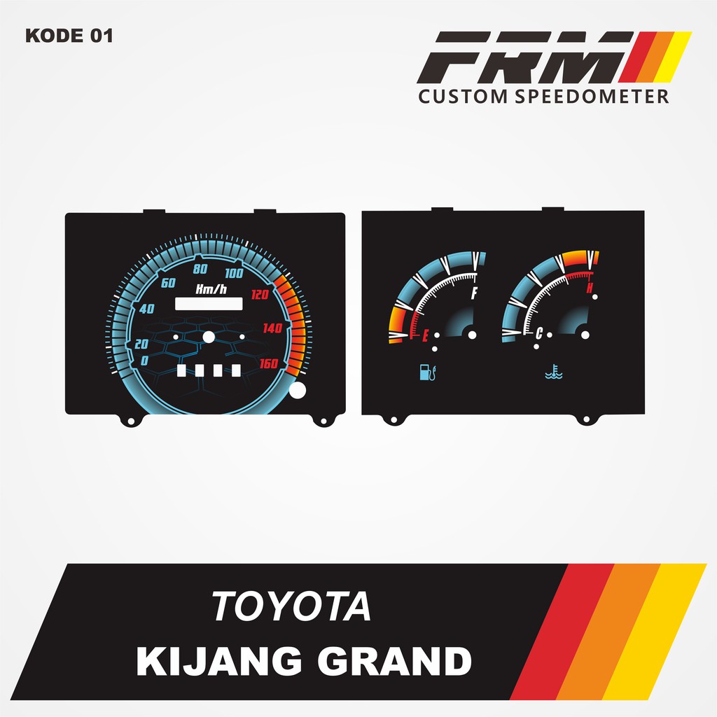 Bisa COD Panel Speedometer Custom Kijang Grand