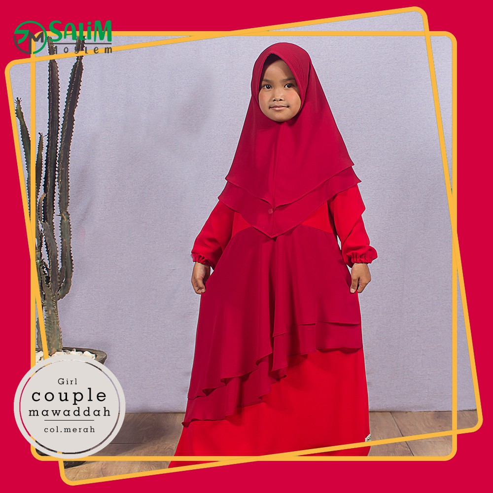 Salim Moslem - Gamis anak syari &quot;Mawaddah&quot;