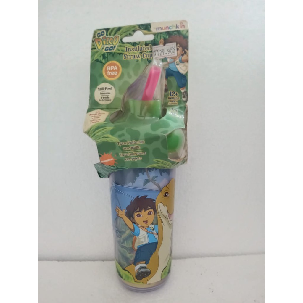 MUNCHKIN DIEGO STRAW CUP BPA FREE 12+