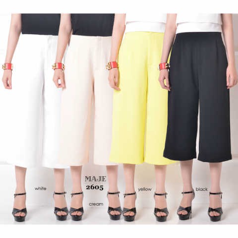 MAJE 2605 2c Celana Kulot Import / Celana Kulot 7/8