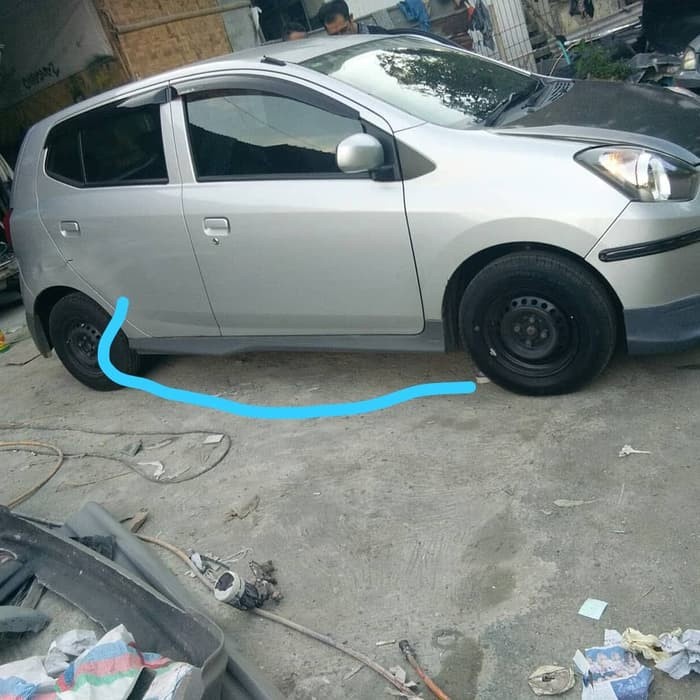 Bodykit Ayla - Bodykit Daihatsu Ayla - Bodykit Agya TERBARU Bodykit ayla agya belakang gk5 samping T