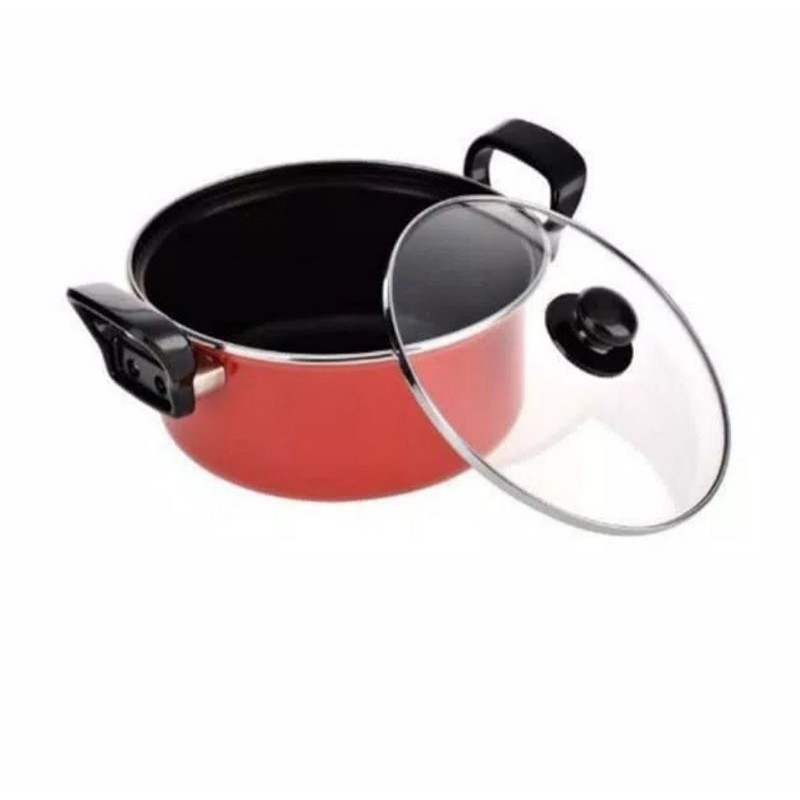 masfion dutch oven panci teflon non stick masfion 22 cm