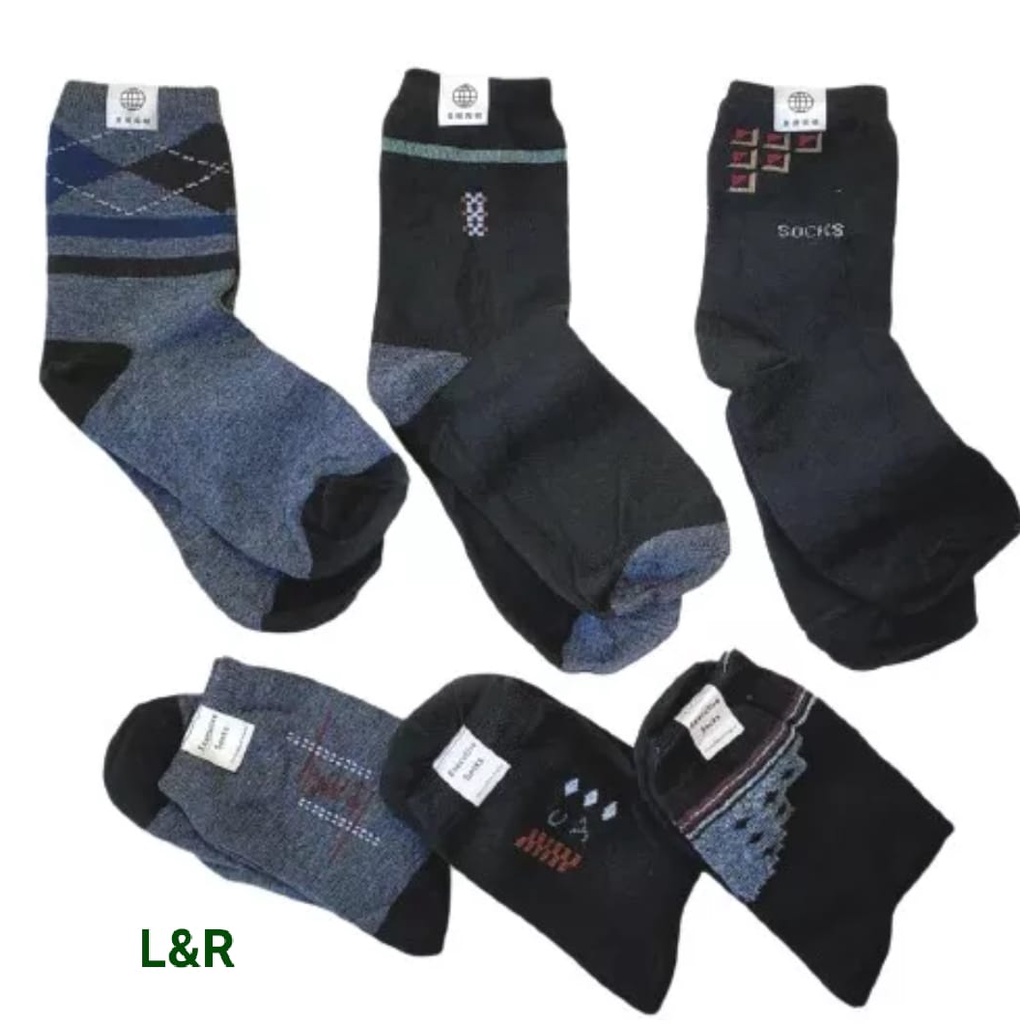 KAOS KAKI PENDEK MOTIF PRIA/KAOS KAKI PENDEK3/4 PRIA KANTORAN/KAOS KAKI CASUAL MOTIF PREMIUM