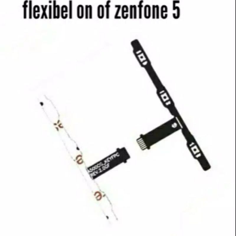 FLEXIBLE FLEXIBEL TOMBOL POWER VOLUME ON OFF ZENFONE 5