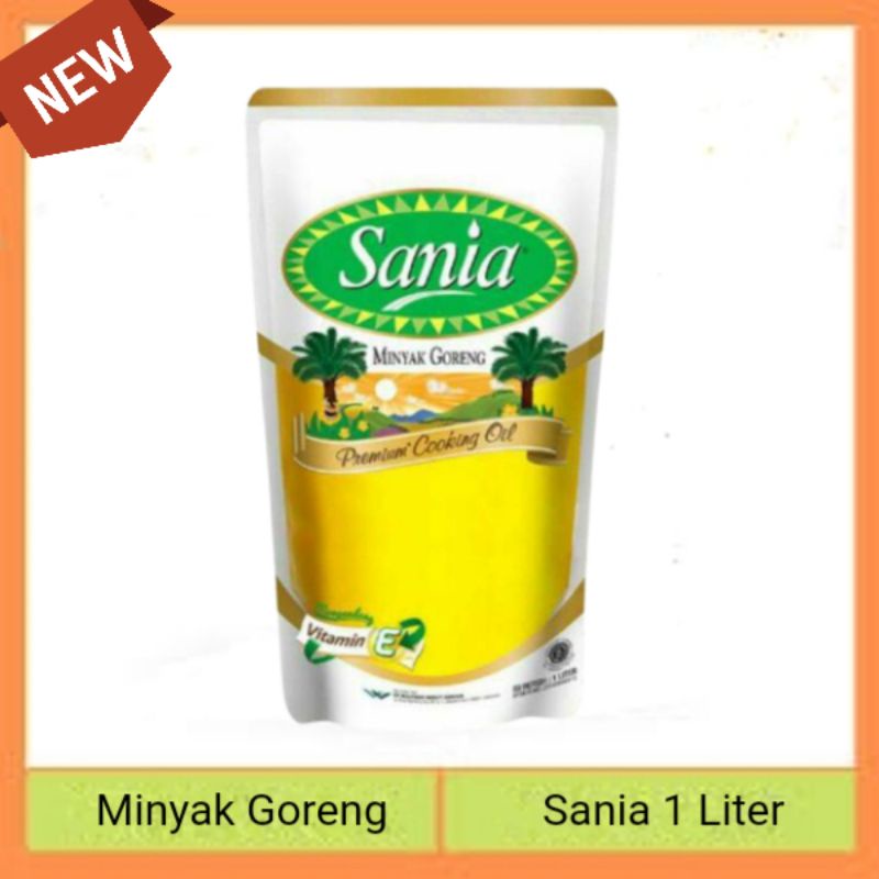 Minyak Goreng - Minyak Goreng 1 Liter - Minyak Goreng Sania 1 Liter - Minyak Goreng Sania 1 Ltr - Sa