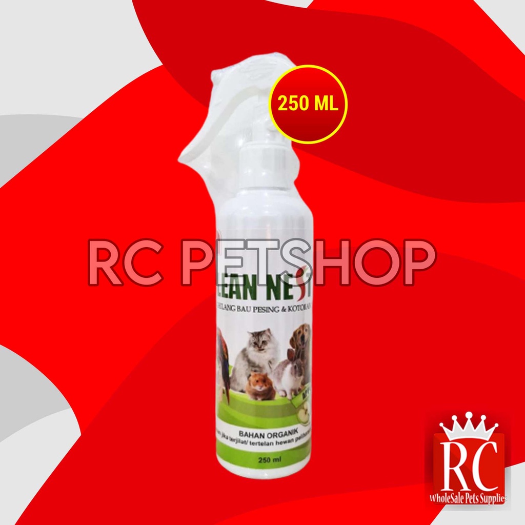 Pengilang Bau Organik Aman Clean Nest Spray 250ml