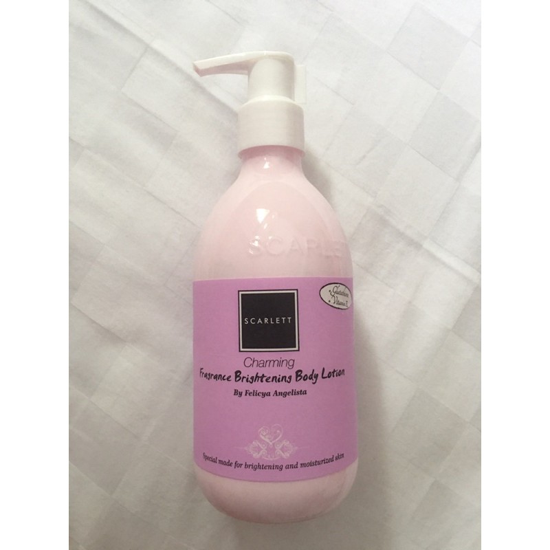 Scarlett Whitening Charming Body Lotion