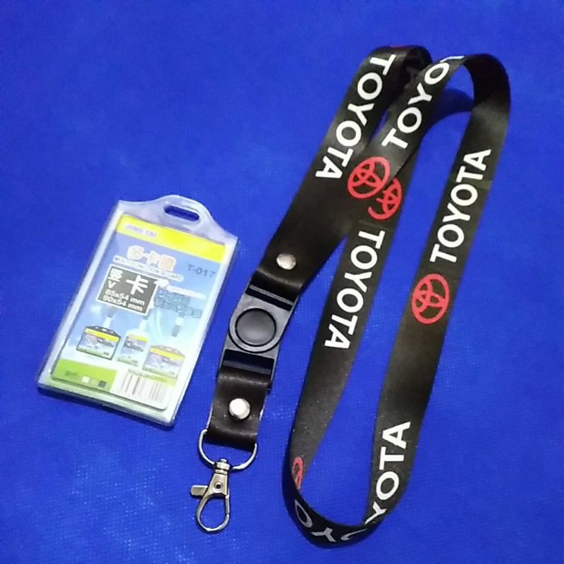 

LANYARD-TALI ID CARD TOYOTA-BISA SATUAN-READY STOCK