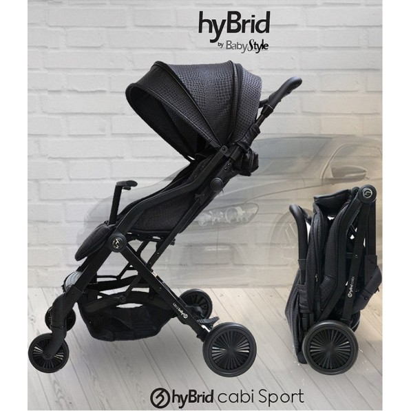 PROMO CUCI GUDANG! Hybrid Stroller Cabi Sport All Black Limited Edition Stroler Kereta Bayi Dorongan