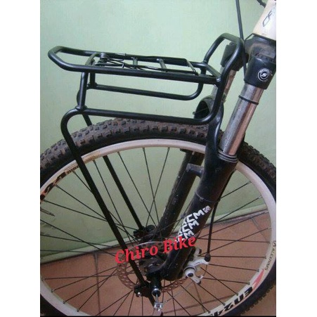 Aksesoris Sepeda - Rak Bagasi Depan Sepeda Sapience Alloy