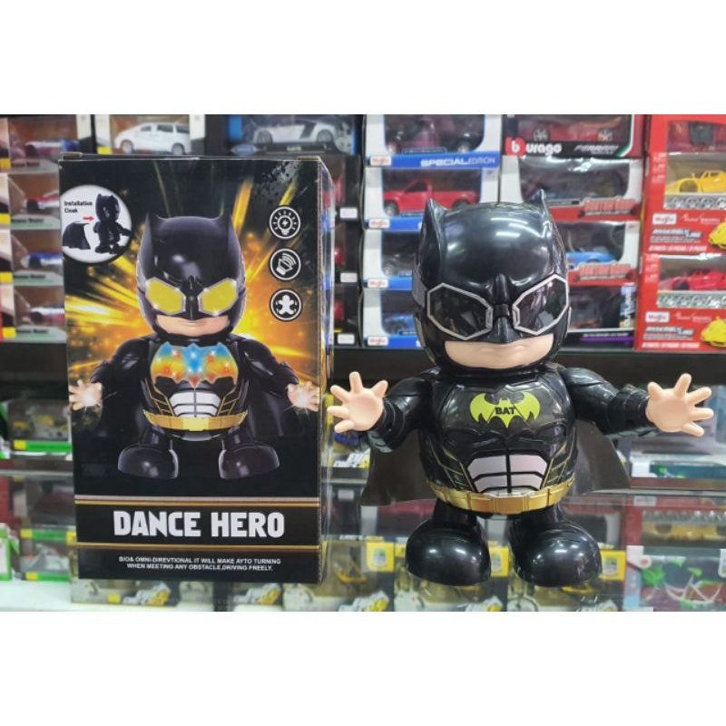 terbaru robot dance hero batman super hero robot joget led