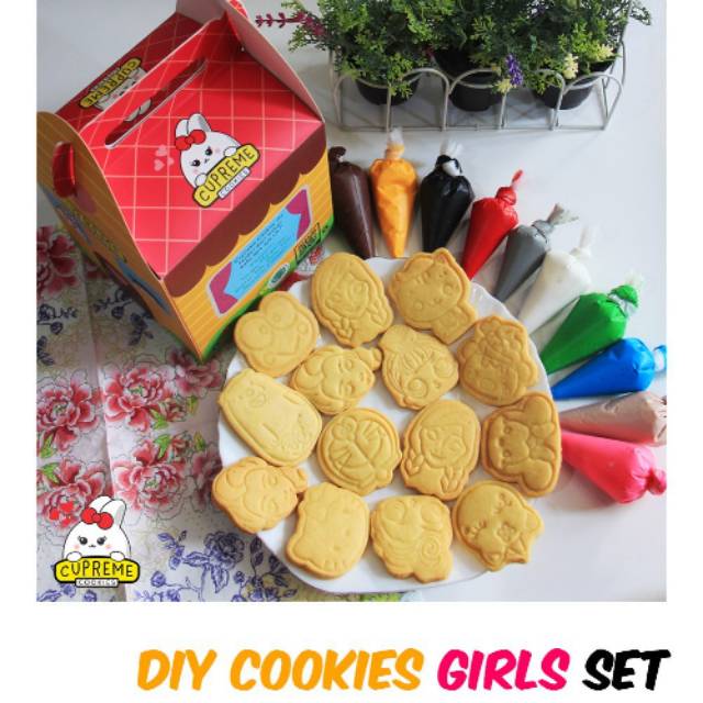 

cookies DIY Girls set