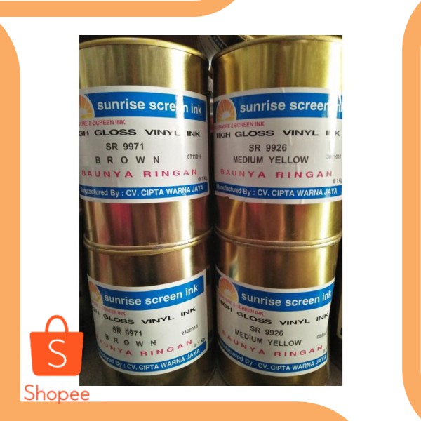 

Unik SUNRISE 9926 MEDIUM YELLOW 9971 BROWN 1KG 18thM last stok Murah