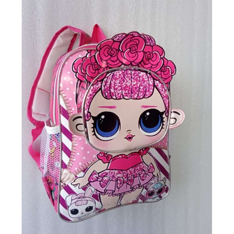 Tas Anak Perempuan Kartun Lucu Boneka Ransel Sekolah Untuk Paud TK SD