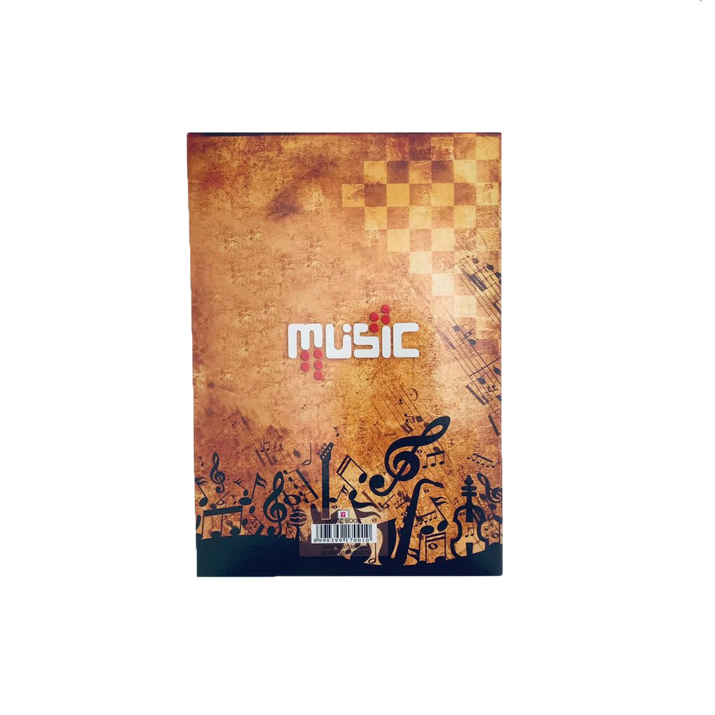 Buku * Musik * 25x17cm * 10 lembar