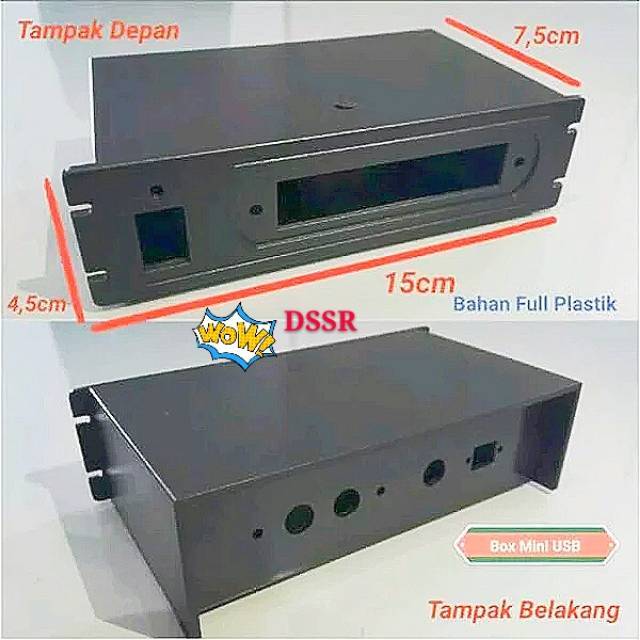 Box ampli mp3 plastik