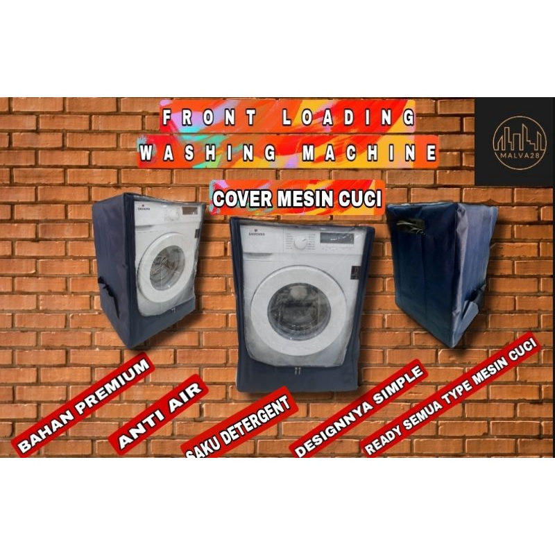 COVER MESIN CUCI FRONT LOADING BUKAAN DEPAN-1
