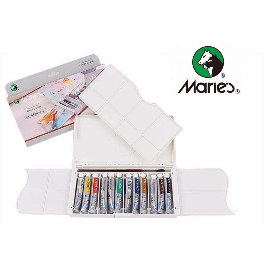 

CAT AIR MARIES Water Colour Set Type W-8012 12 warna