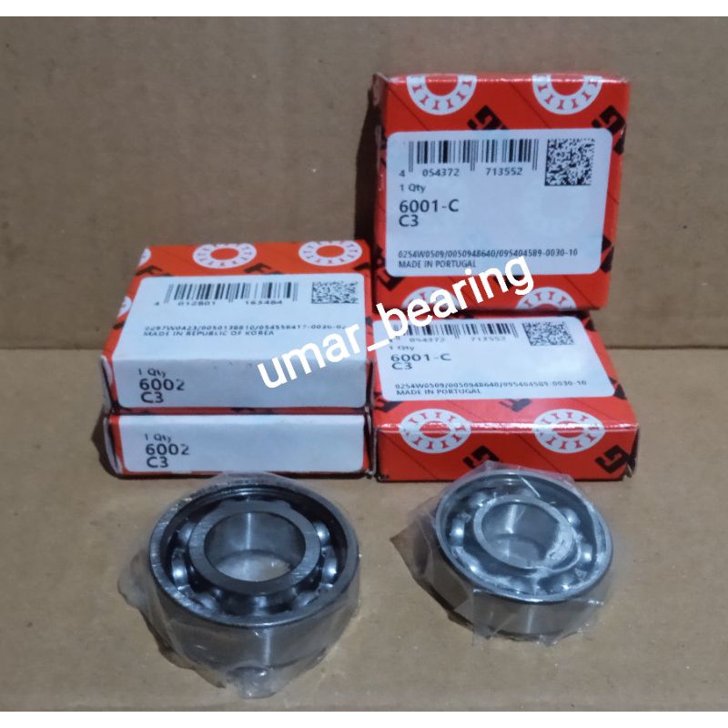 Bearing Noken As Beat Karbu dan Scoopy Karbu 6002 6001 FAG C3 High Speed