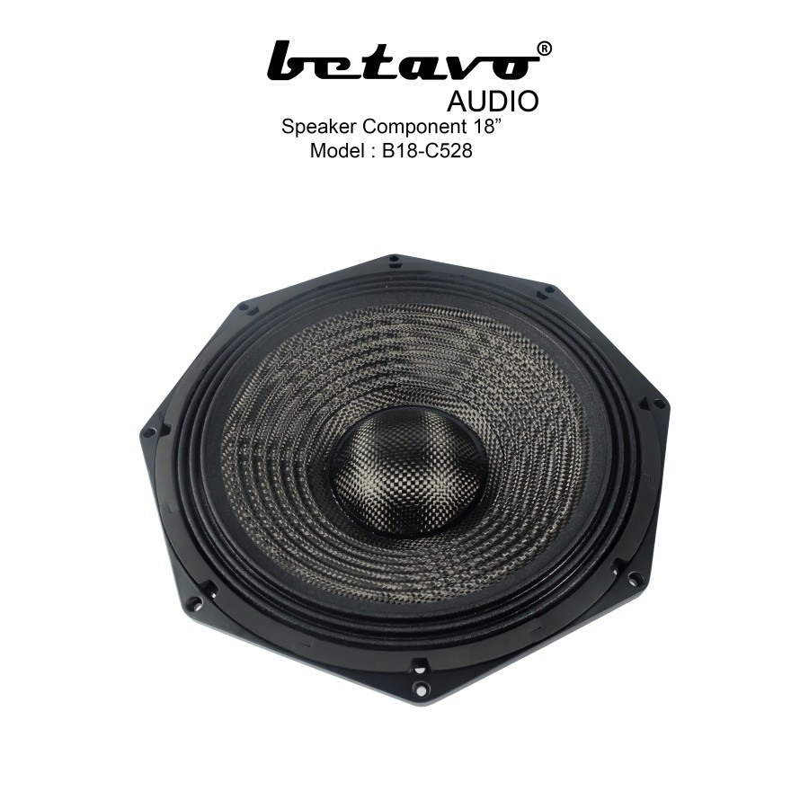 SPEAKER COMPONENT 18 BETAVO B18-C528 PROFESSIONAL AUDIO KOMPONEN