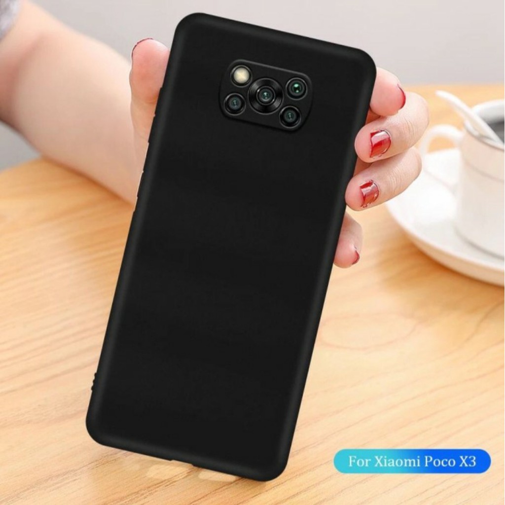 jelly doff slim silicone POCOPHONE POCO X5 F2 X3 GT F3 F4 M3 Pro M5 matte case casing cover