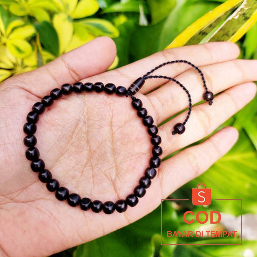 ✅COD Gelang Tasbih Kesehatan Kaukah Kaokah Kaukkah Kokkah Asli Original 33 Butir Couple Pria Wanita