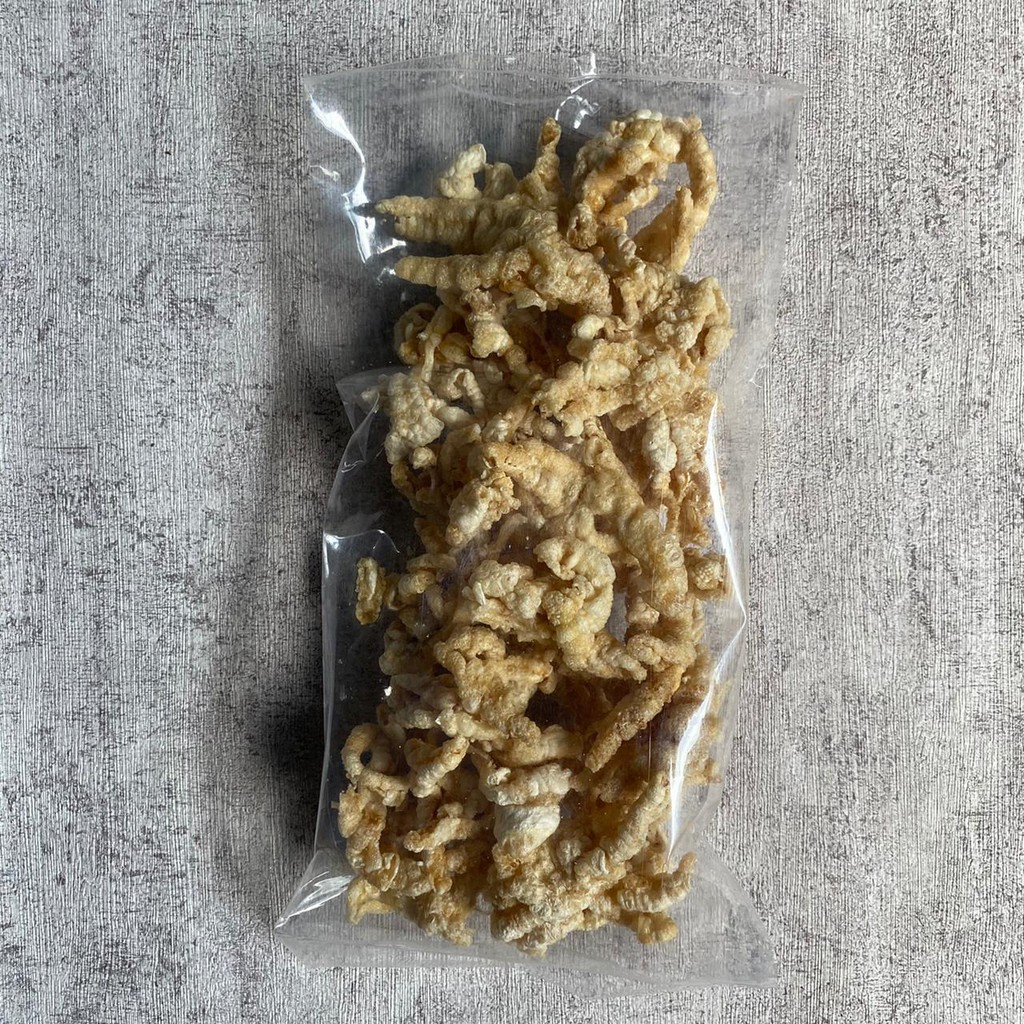 

Kerupuk ceker ayam 250 gram renyah dan tidak keras
