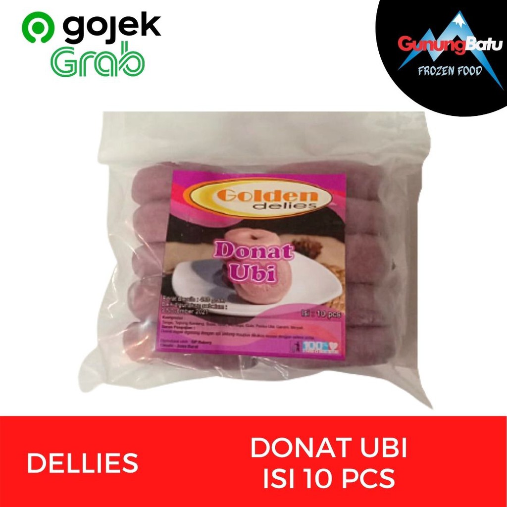 

DELLIES DONAT UBI ISI 10 PCS