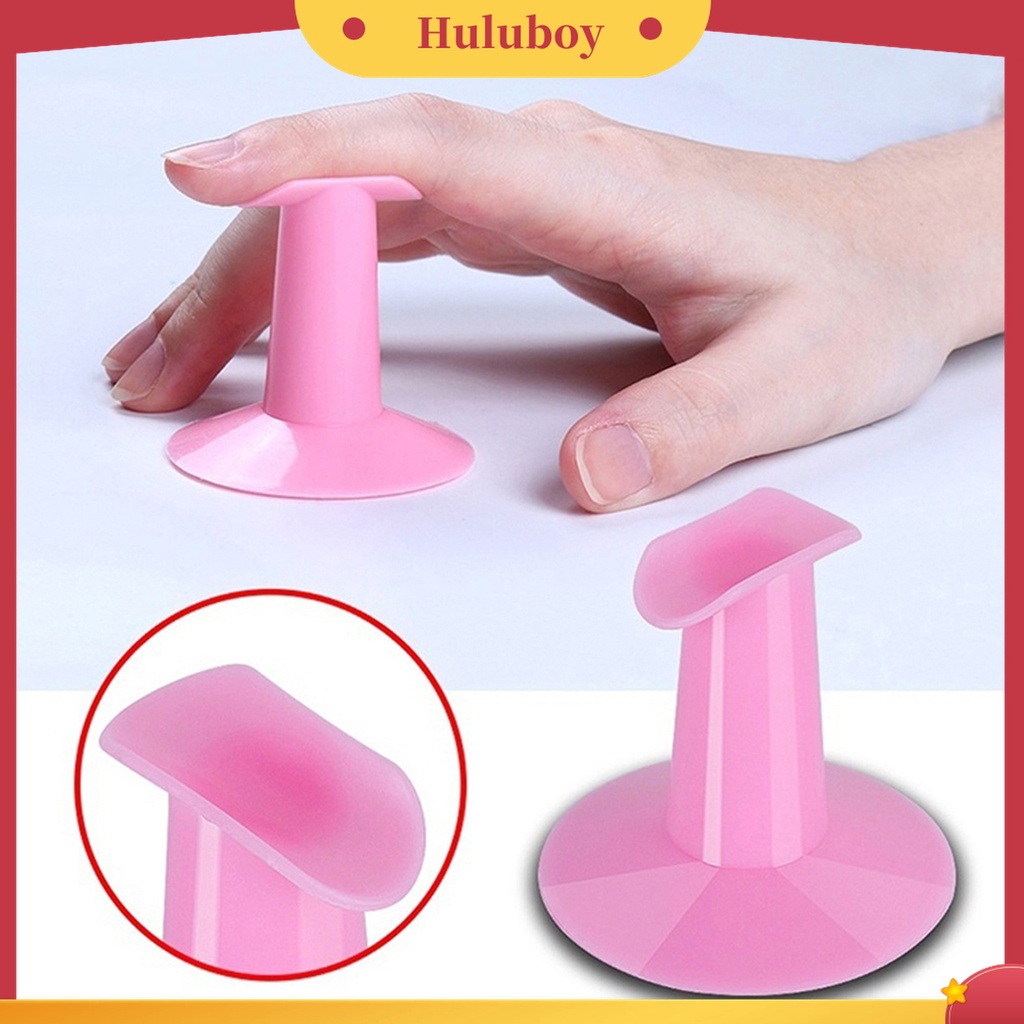 Huluboy Huluboy♡ Rak Stand Support Jari Mini Bahan Plastik Ramah Lingkungan Untuk Salon