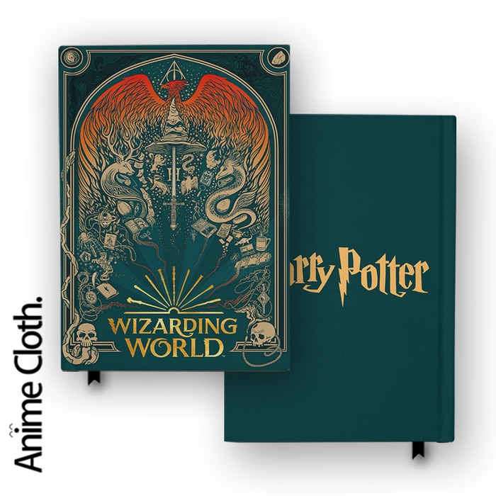 

Notebook Buku Tulis Harry Potter Wizarding World Diary Agenda Jurnal Custom Hardcover