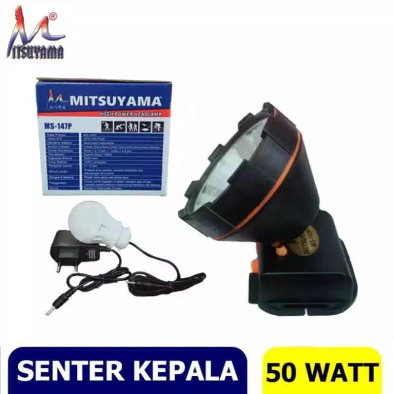 COD SENTER KEPALA CAS MITSUYAMA MS-147P + BOHLAM SUPER TERANG - MS-147P