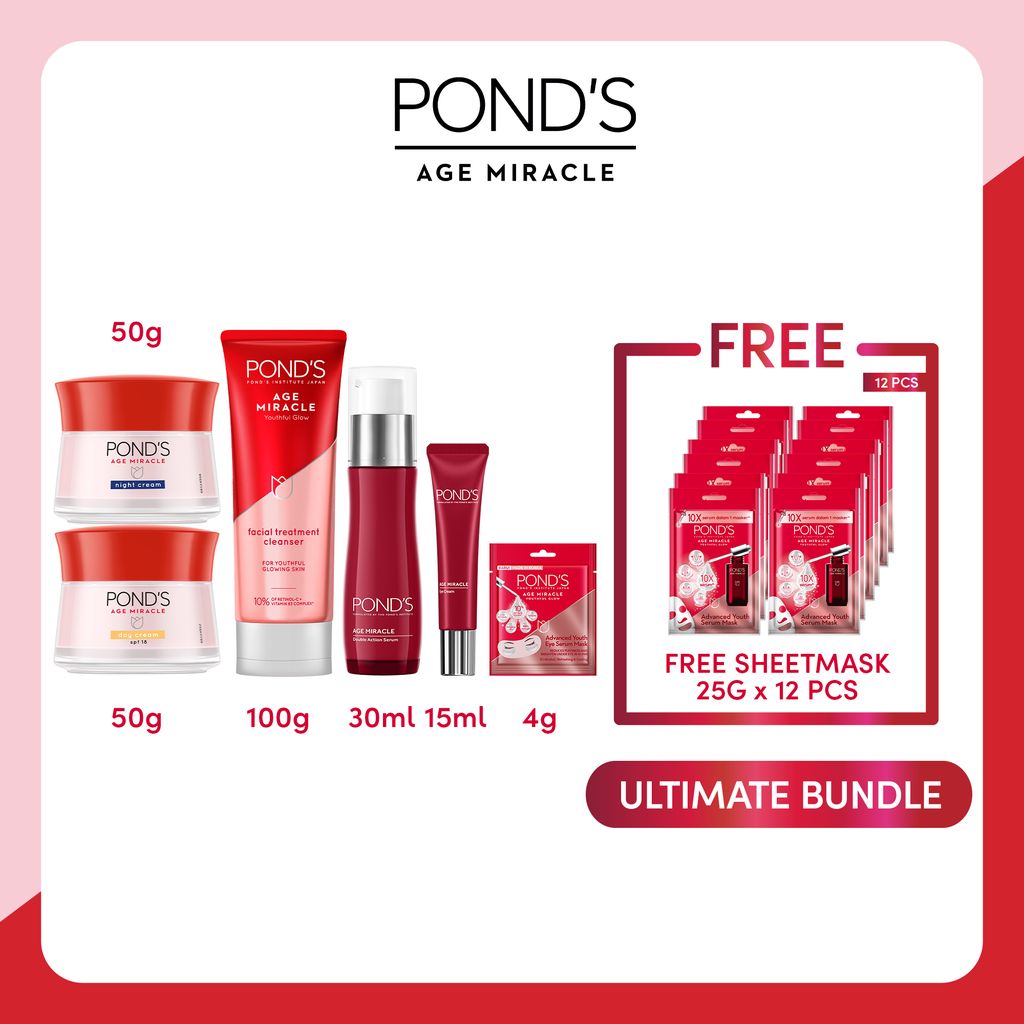 [GIFT] Ponds Age Miracle Ultimate Bundle - A