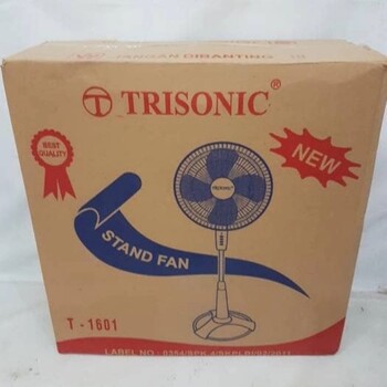 Stand Fan 16&quot; 50w 3 Speed Strong/TRISONIC 1601 Kipas Angin Harga OKE***