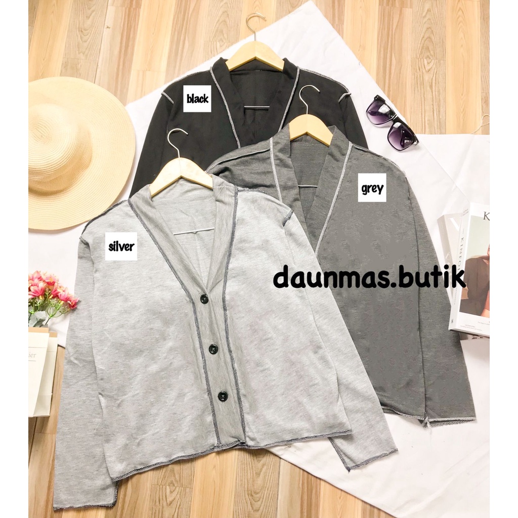 1KG MUAT 5PCS | ELLY CARDIGAN OUTER KARDIGAN BOBAL HITS OOTD SELEBGRAM TERBEST SELLER KOREAN STYLE