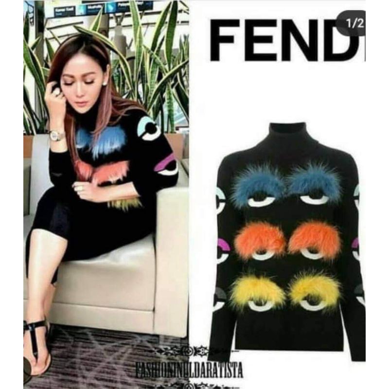 Sweater Fendi Import Premium
