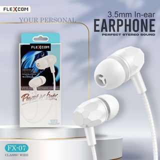 Headset Handsfree FLEXCOM FX-07 By Fleco Earphone Super Bass Premium Quality