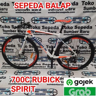 001 Sepeda  SEPEDA  BALAP  700C RUBICK  SPIRIT 24 SPEED 