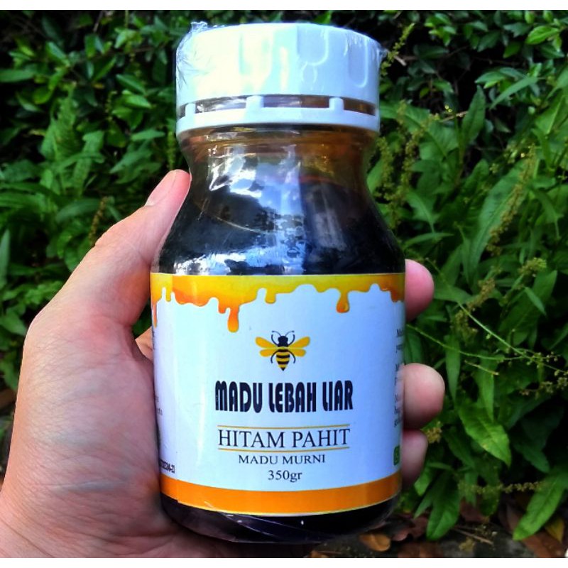 

Madu Murni Lebah Liar Madu Hitam Pahit 350 gram (250 ml)| 100% Madu Murni | Minuman Kesehatan Alami