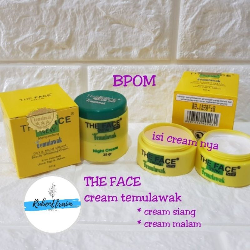 

[bisaCOD] Krim Temulawak The Face Siang Malam Original